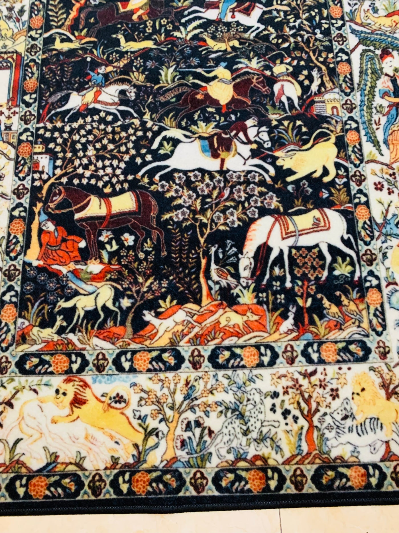 NON-WOVEN PRINTED RUG