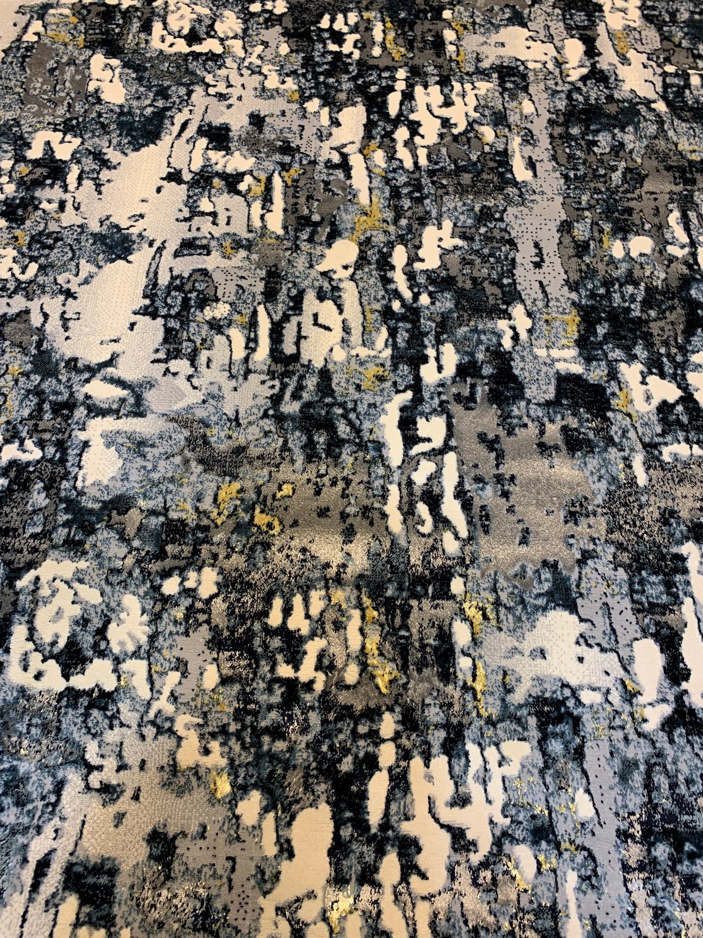 MODERN SHINING-POLYPROPYLENE YARN RUG (GREY)