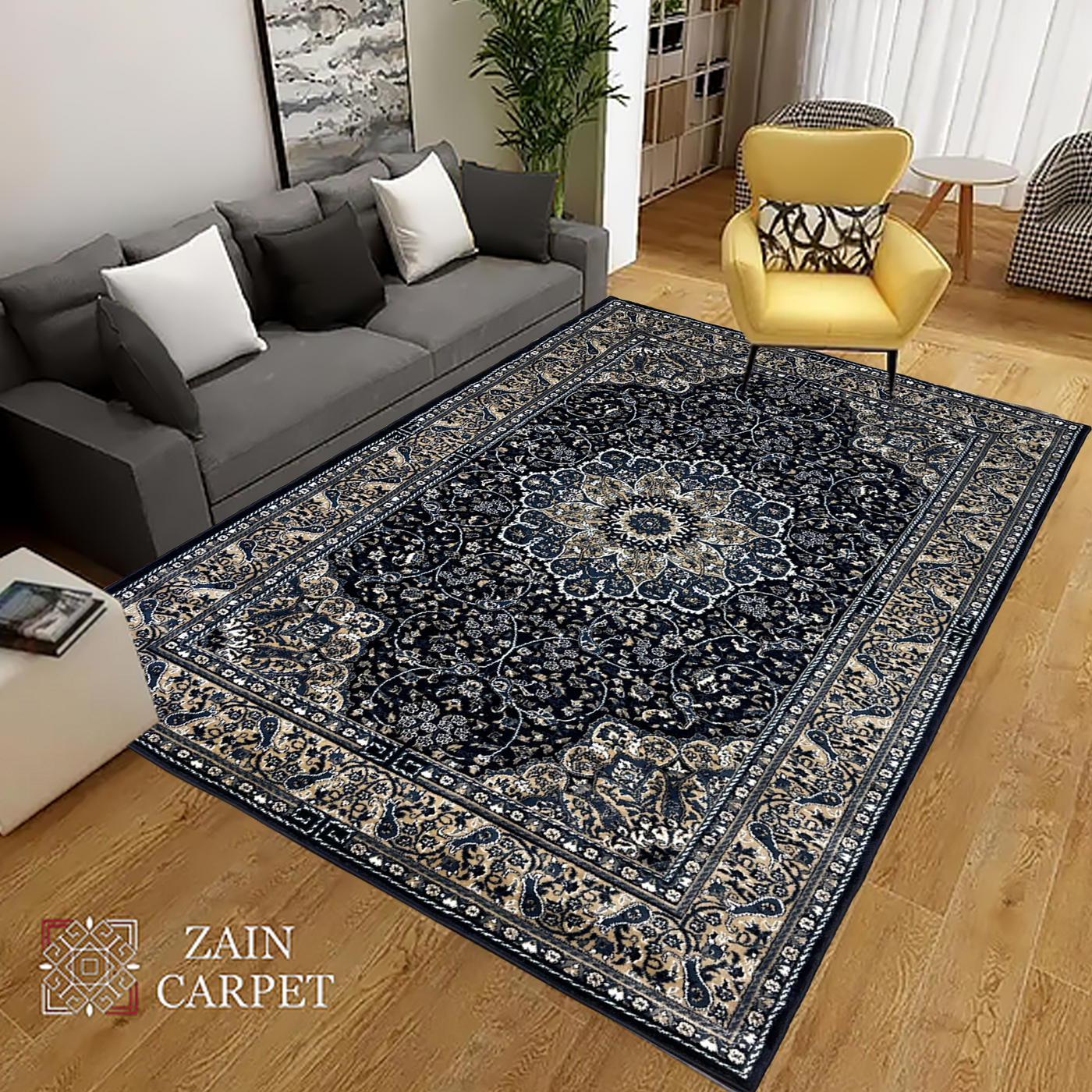 TRADITIONAL-POLYPROPYLENE YARN RUG