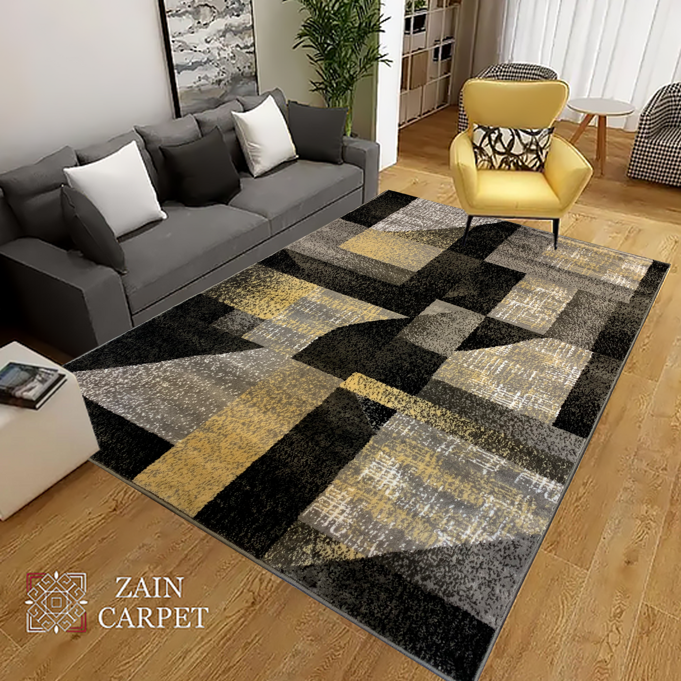 MODERN POLYPROPYLENE RUG