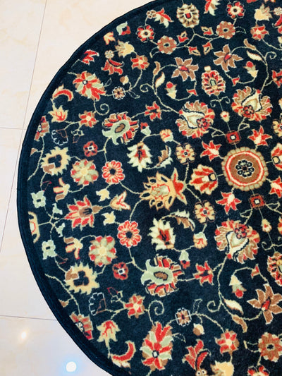 TRADITIONAL PRINT ROUND RUG