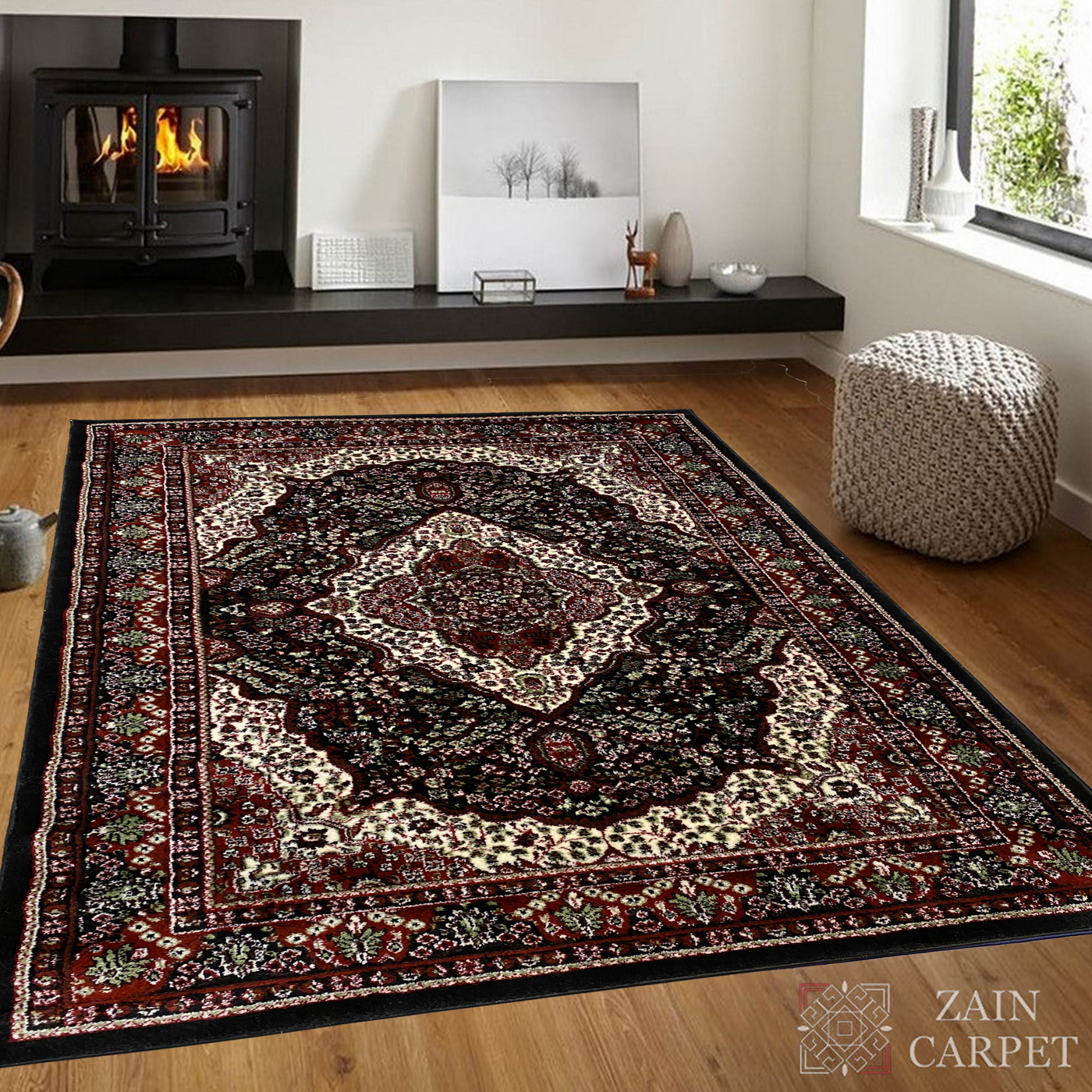 TRADITIONAL-POLYPROPYLENE YARN RUG