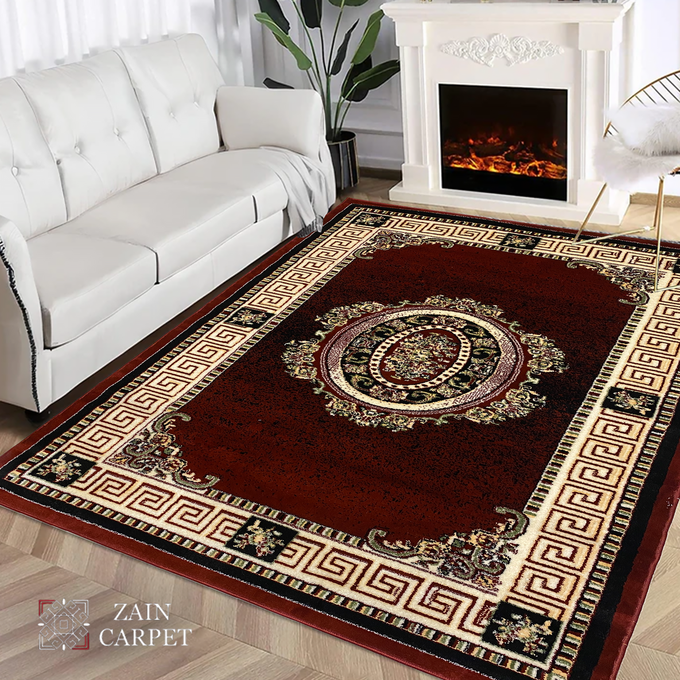 MODERN POLYPROPYLENE YARN RUG