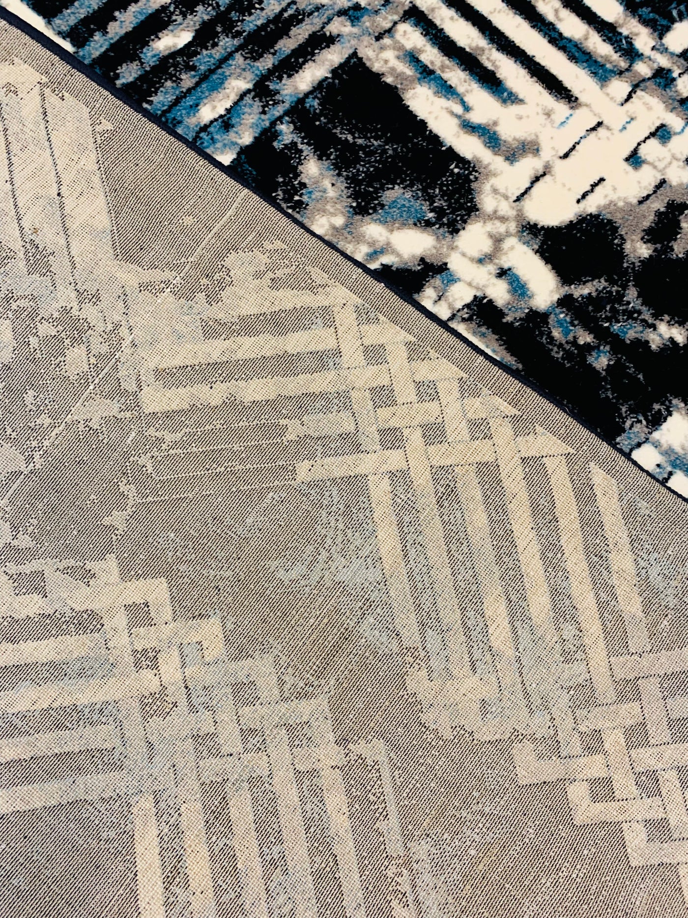 SUPER-SOFT MODERN POLYPROPYLENE YARN RUG (Article#X01)