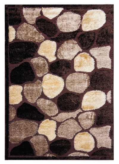 IMPORTED TURKISH-EMBOSSED SHAGGY RUG