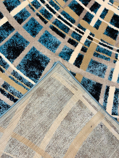 SUPER-SOFT MODERN POLYPROPYLENE YARN RUG (Article#F721)