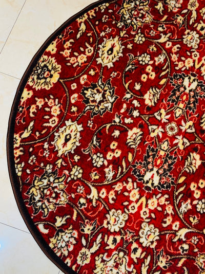 TRADITIONAL PRINT ROUND RUG