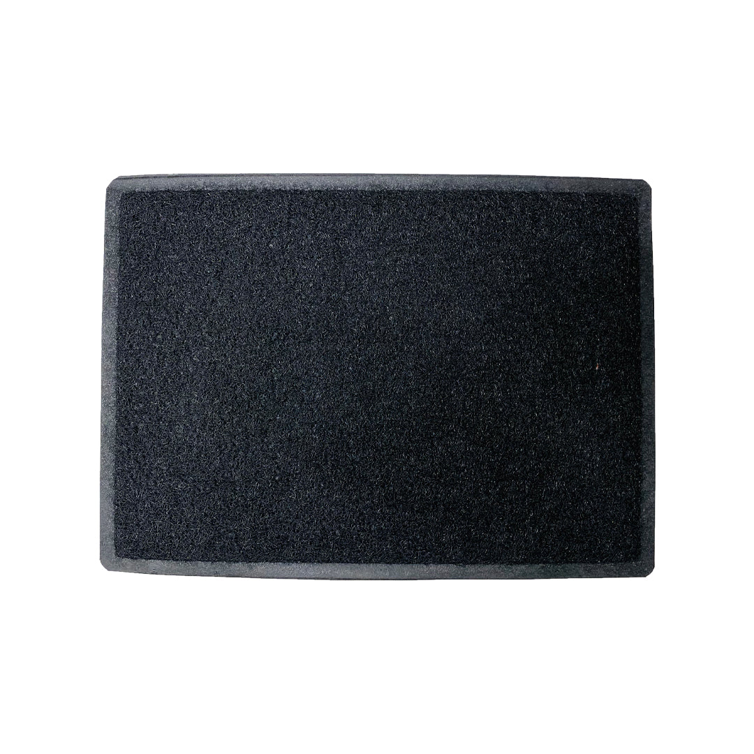 Pack of 2 Plain Rubber Mat