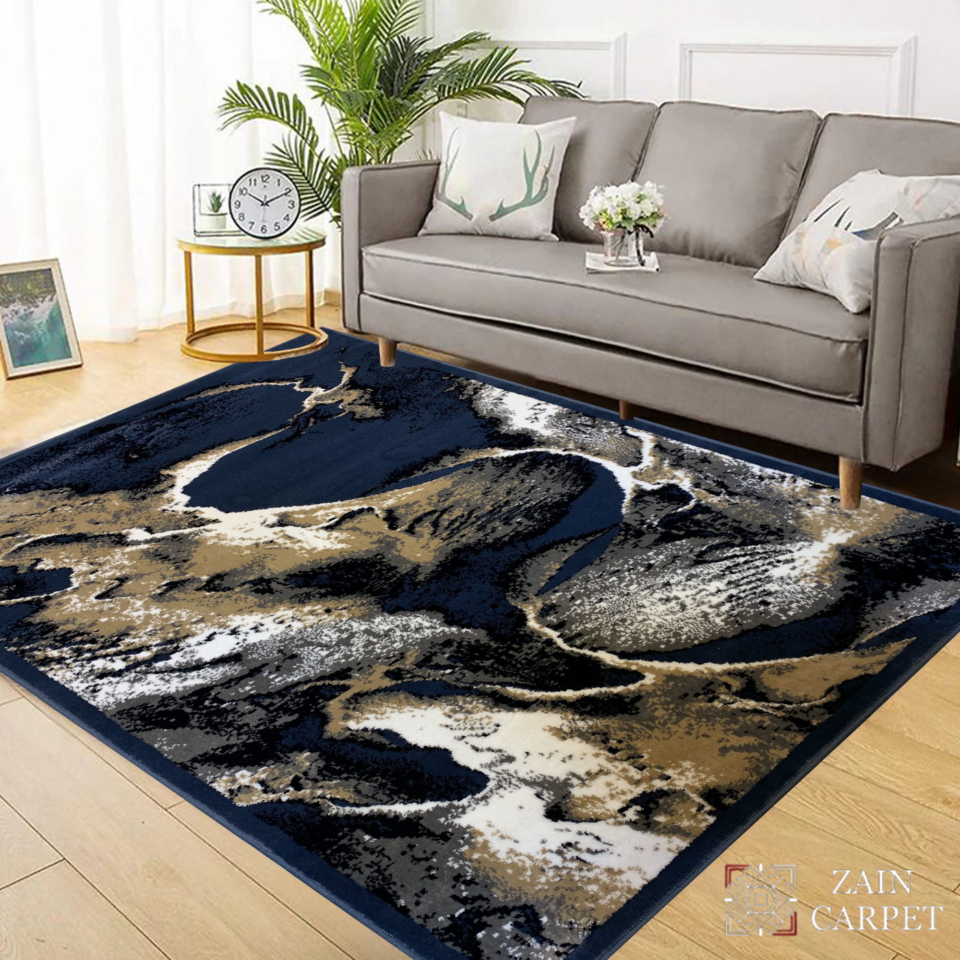 POLYPROPYLENE-MODERN YARN RUG