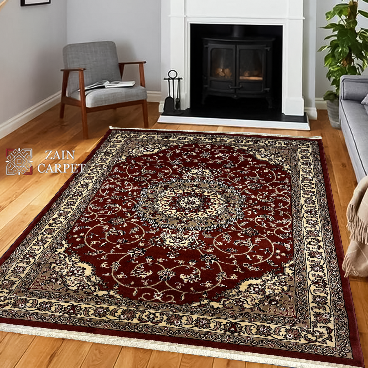 TRADITIONAL-POLYPROPYLENE YARN RUG