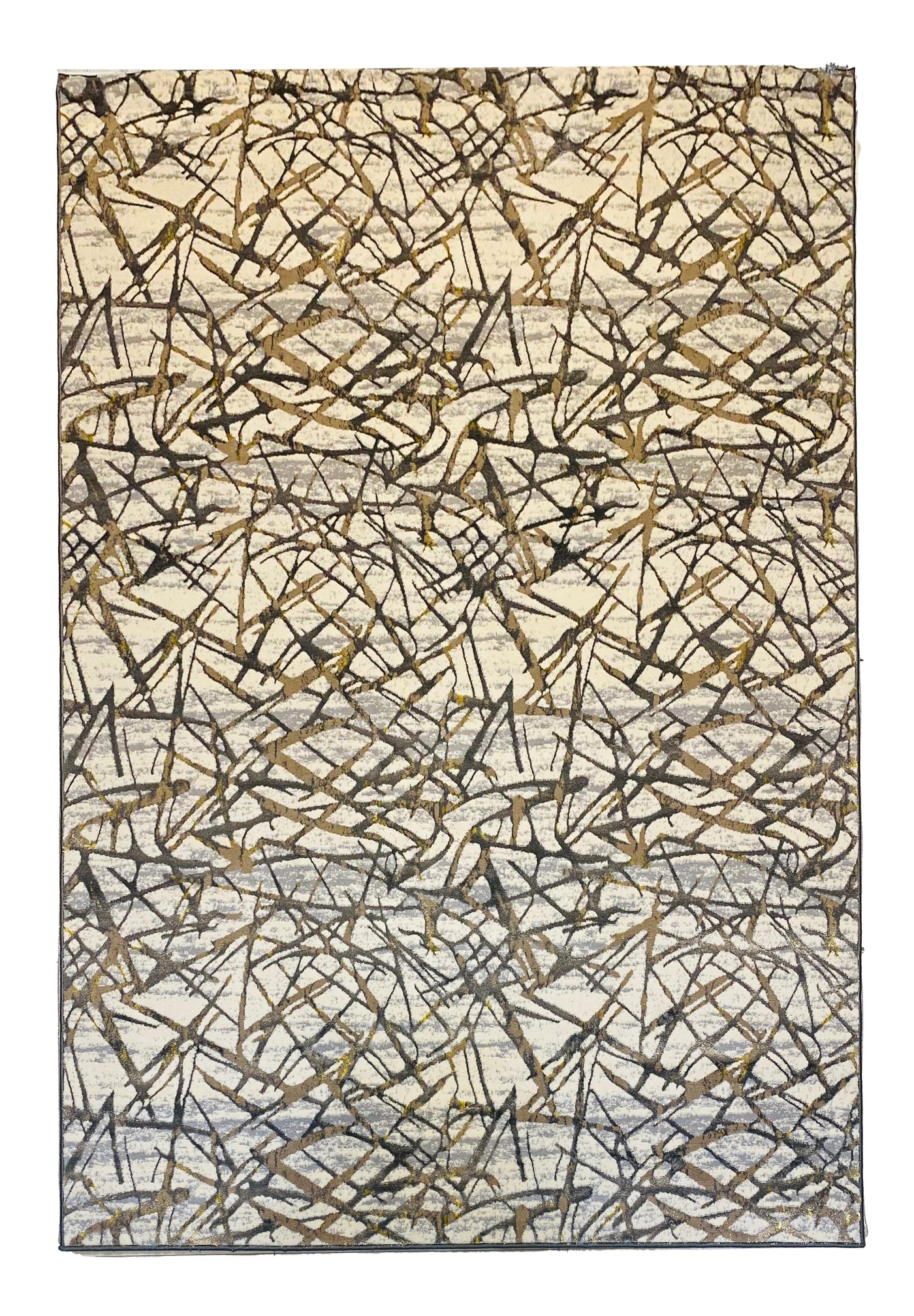 MODERN SHINING-POLYPROPYLENE YARN RUG (GREY)