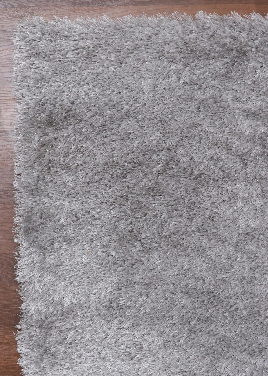 IMPORTED GREY SHAGGY RUG